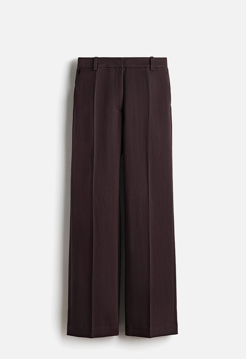 H&M - Tailored trousers - dark brown