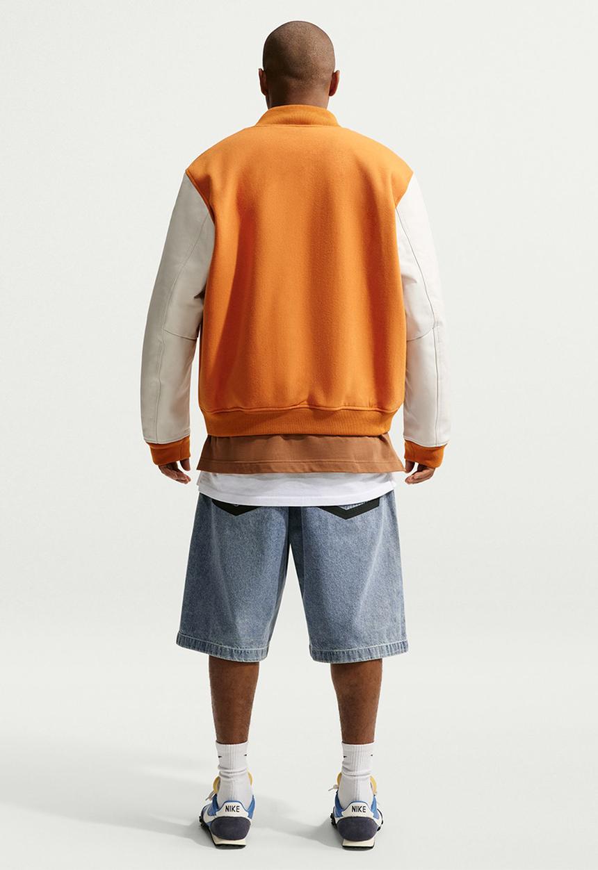 Nike - NSW 'Your Message Here" Indigo Denim Shorts -  Blue Denim/Haiind/Black