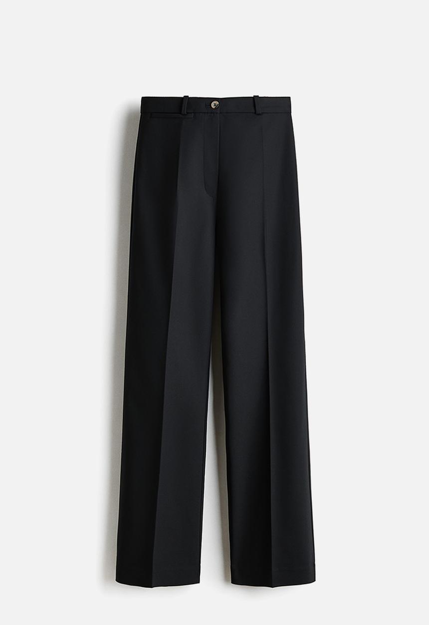 H&M - Bootcut trousers - black