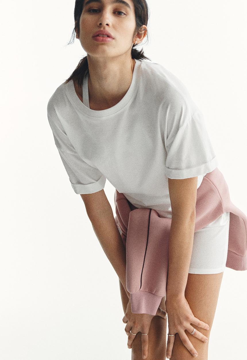 H&M - Loose-fit cotton t-shirt - white