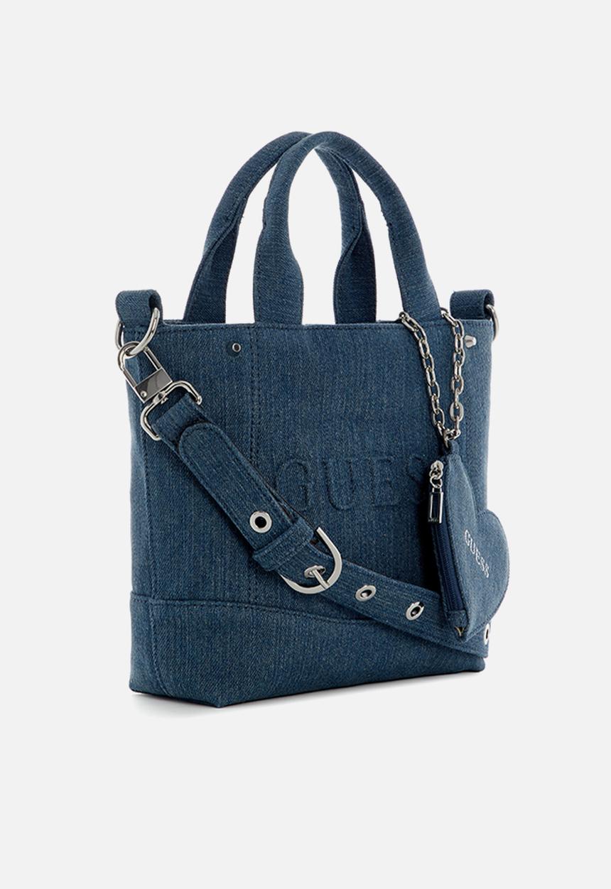 GUESS - Sasha Mini Tote Bag - Denim