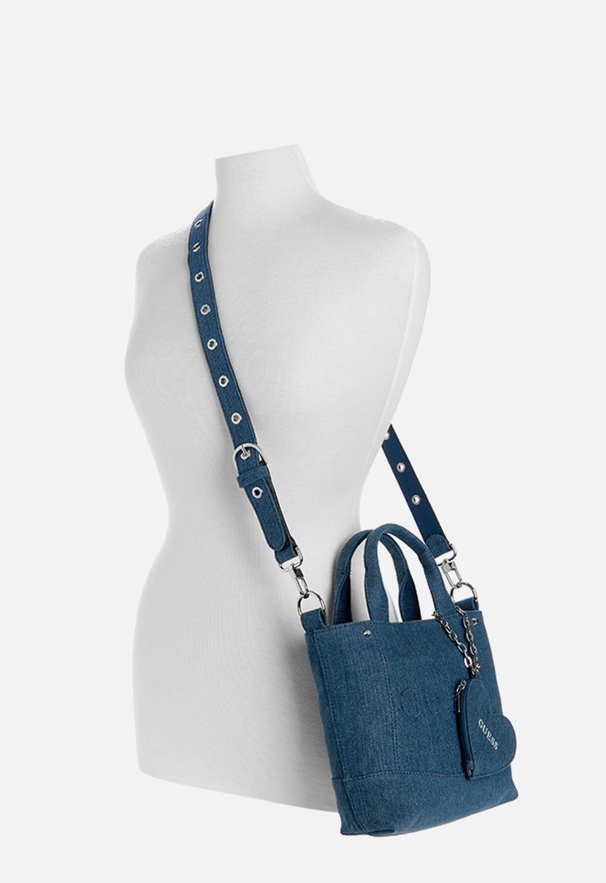 GUESS - Sasha Mini Tote Bag - Denim