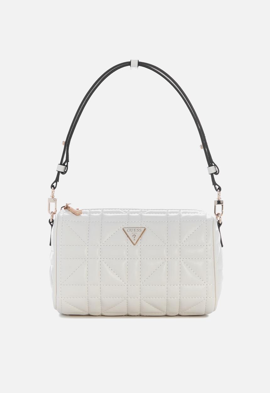 GUESS - Edita Mini Convertible Shoulder Bag-Off White