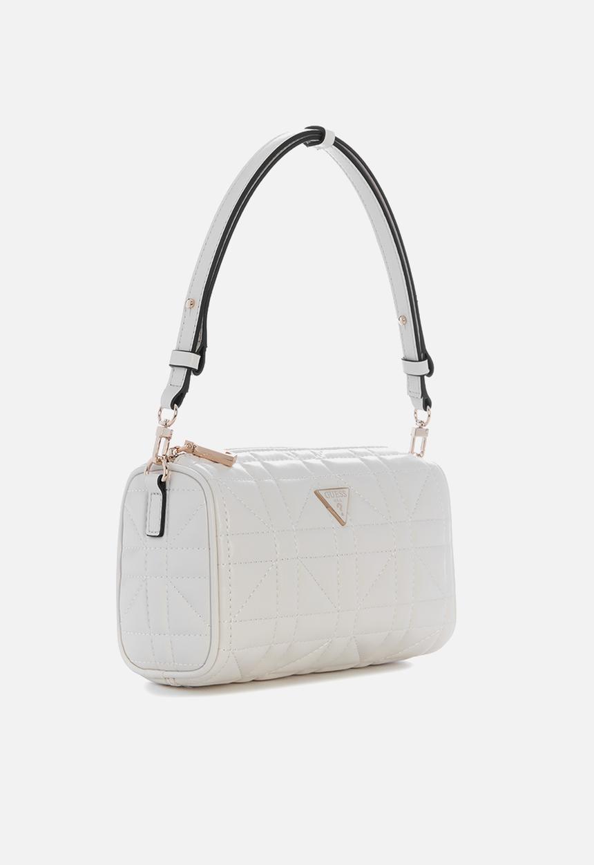 GUESS - Edita Mini Convertible Shoulder Bag-Off White