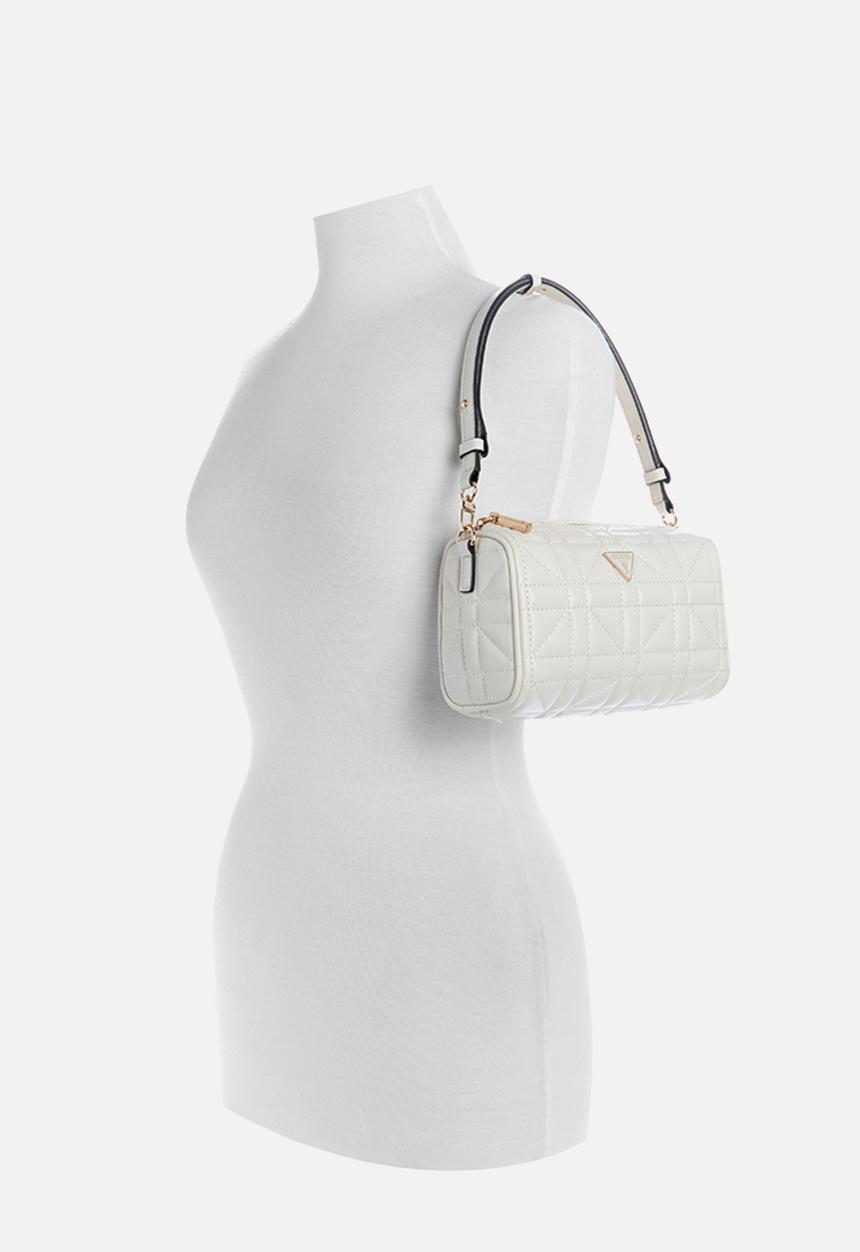GUESS - Edita Mini Convertible Shoulder Bag-Off White