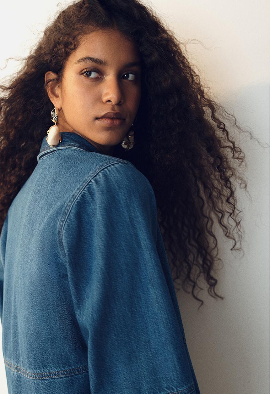 H&M - Denim shirt - denim blue