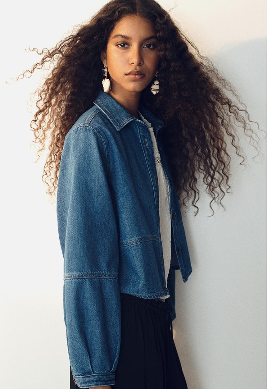 H&M - Denim shirt - denim blue