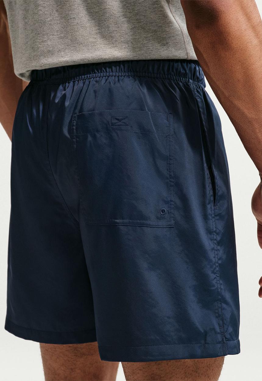 Nike - NSW  Club Woven Flow Shorts - Navy Obsidian/  White