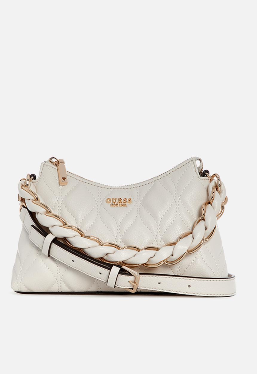 GUESS - Maxine Mini Shoulder Bag-Off White