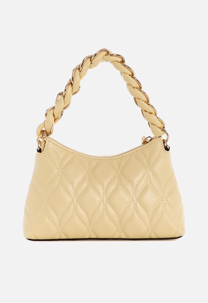GUESS - Maxine Mini Shoulder Bag-Pale Yellow