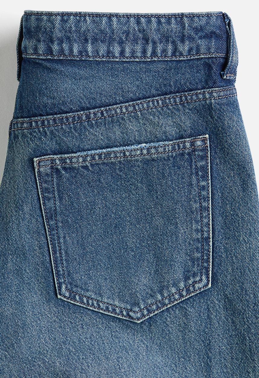 H&M - Denim bermuda shorts - light denim blue