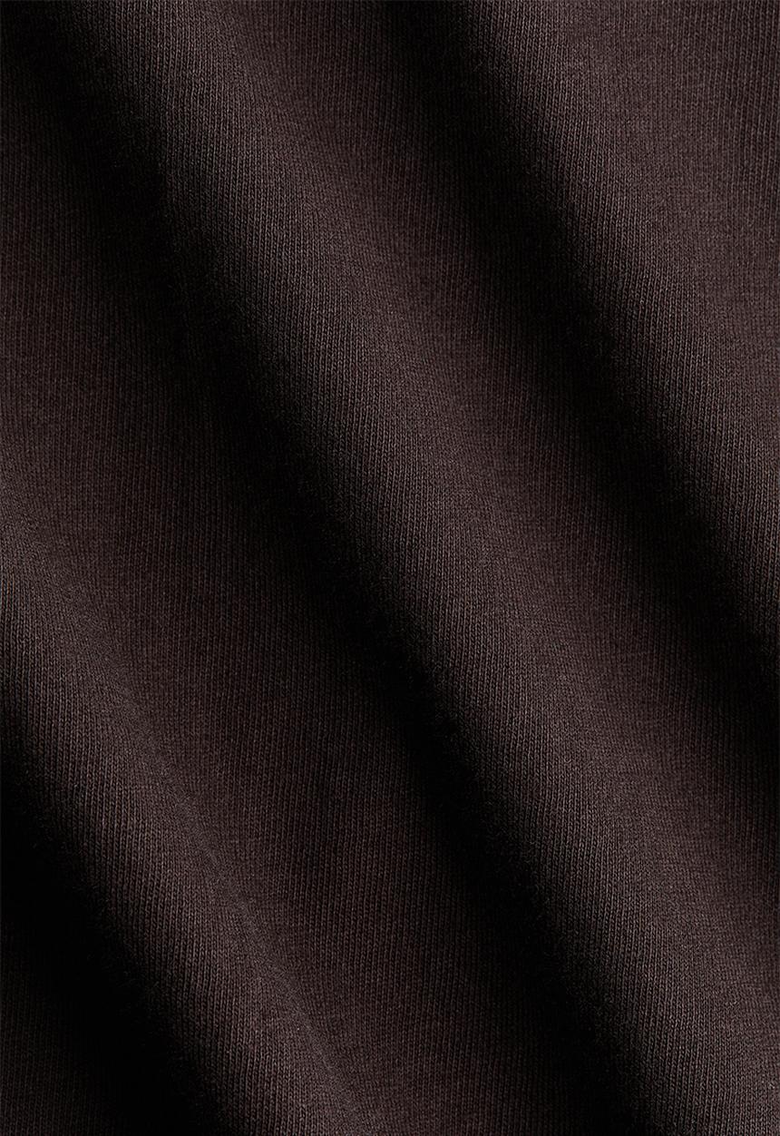 H&M - Draped t-shirt - dark brown