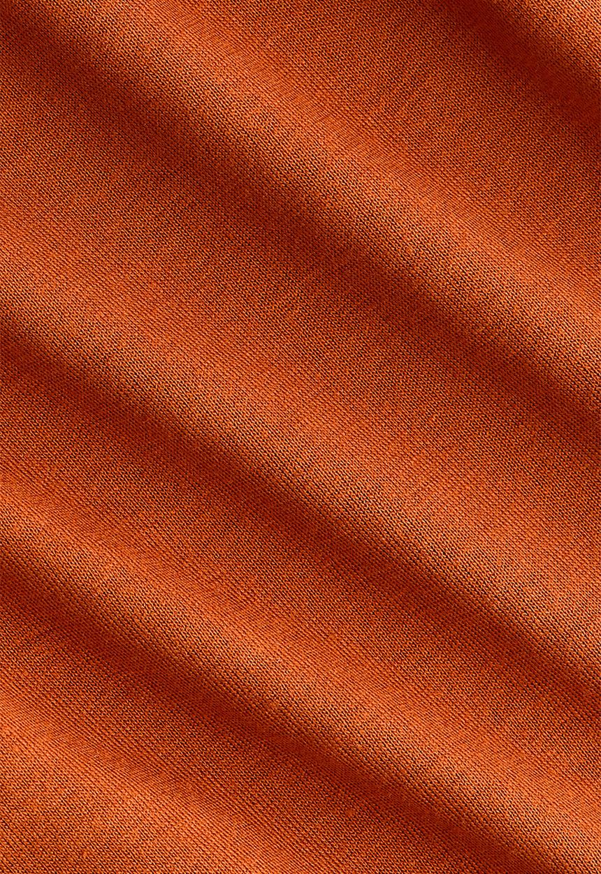 H&M - Cowl-neck jersey top - dark orange