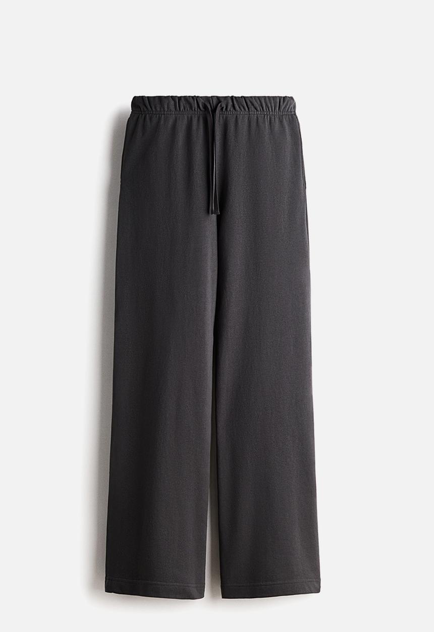 H&M - Straight-leg joggers - dark grey