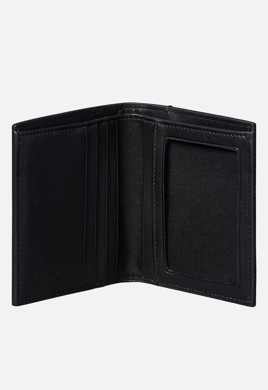 Calvin Klein - Emblem Aop Coated Ns Slim Billfold - Black