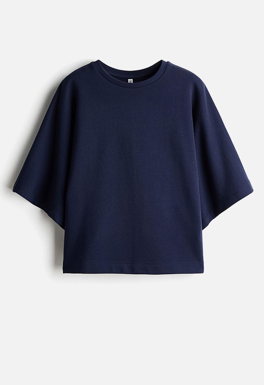 H&M - Oversized t-shirt - dark blue