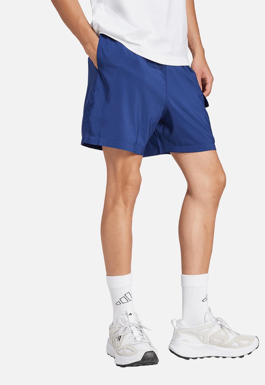 adidas Performance - Essentials Small Logo Cargo Chelsea Shorts - Blue