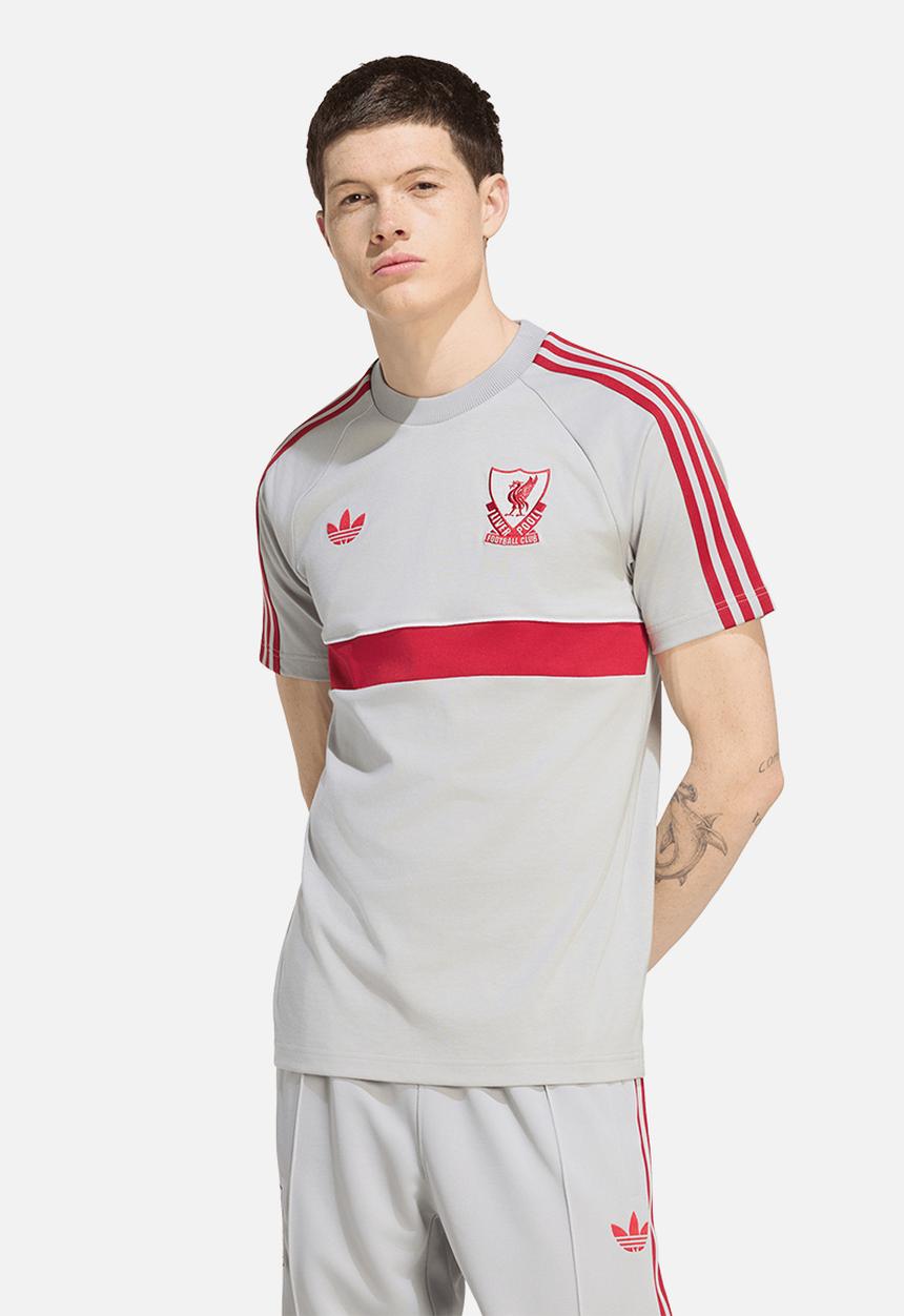 adidas Originals - Liverpool FC  Originals Tee  - Grey/Red