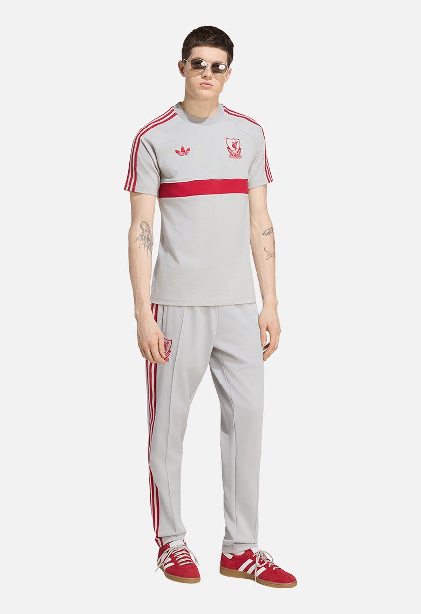 adidas Originals - Liverpool FC  Originals Tee  - Grey/Red