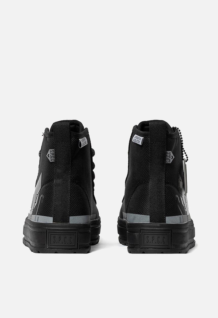 S.P.C.C - Surge Obscura Hi Sneakers  - Black/White