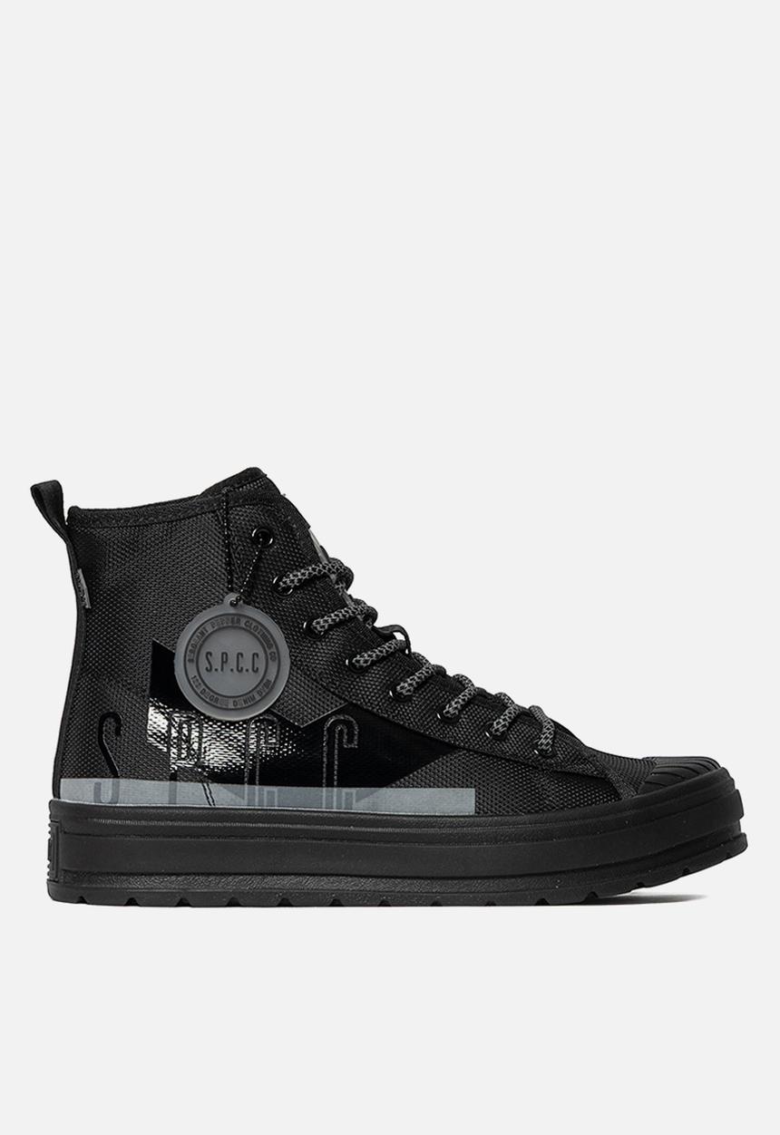 S.P.C.C - Surge Obscura Hi Sneakers  - Black/White