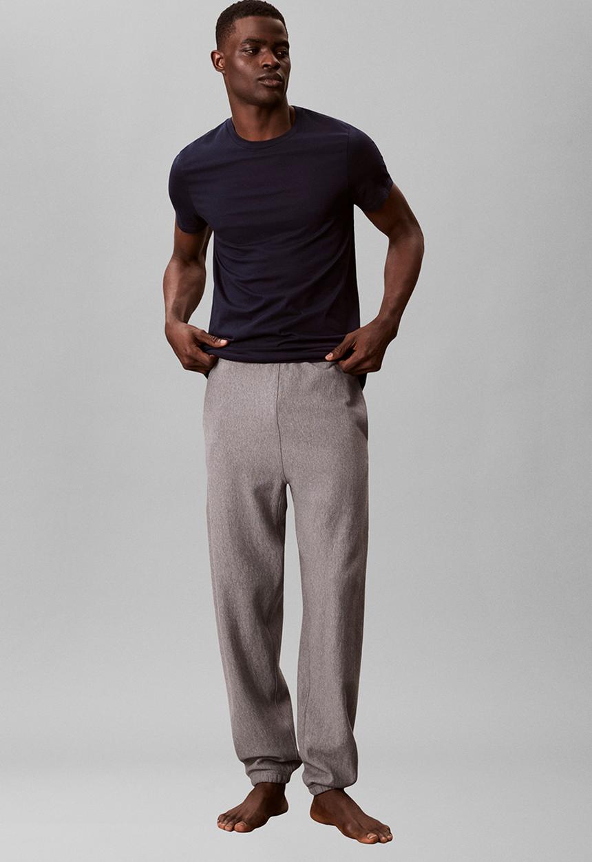 Calvin Klein - S/S CREW NECK 3PK - SHORELINE W PUNCH PINK EMB/PUNCH PINK W BREEZY BLUE EMB/BREEZY BLUE W SHORELINE EMB