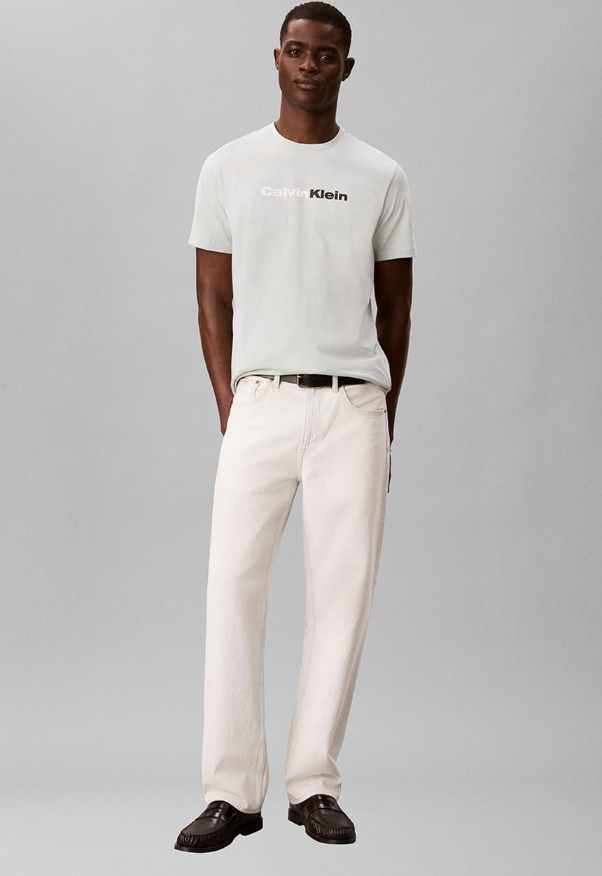 Calvin Klein - 30S EU WHOLESALE JEANS GRAPHICS - Pale Meadow