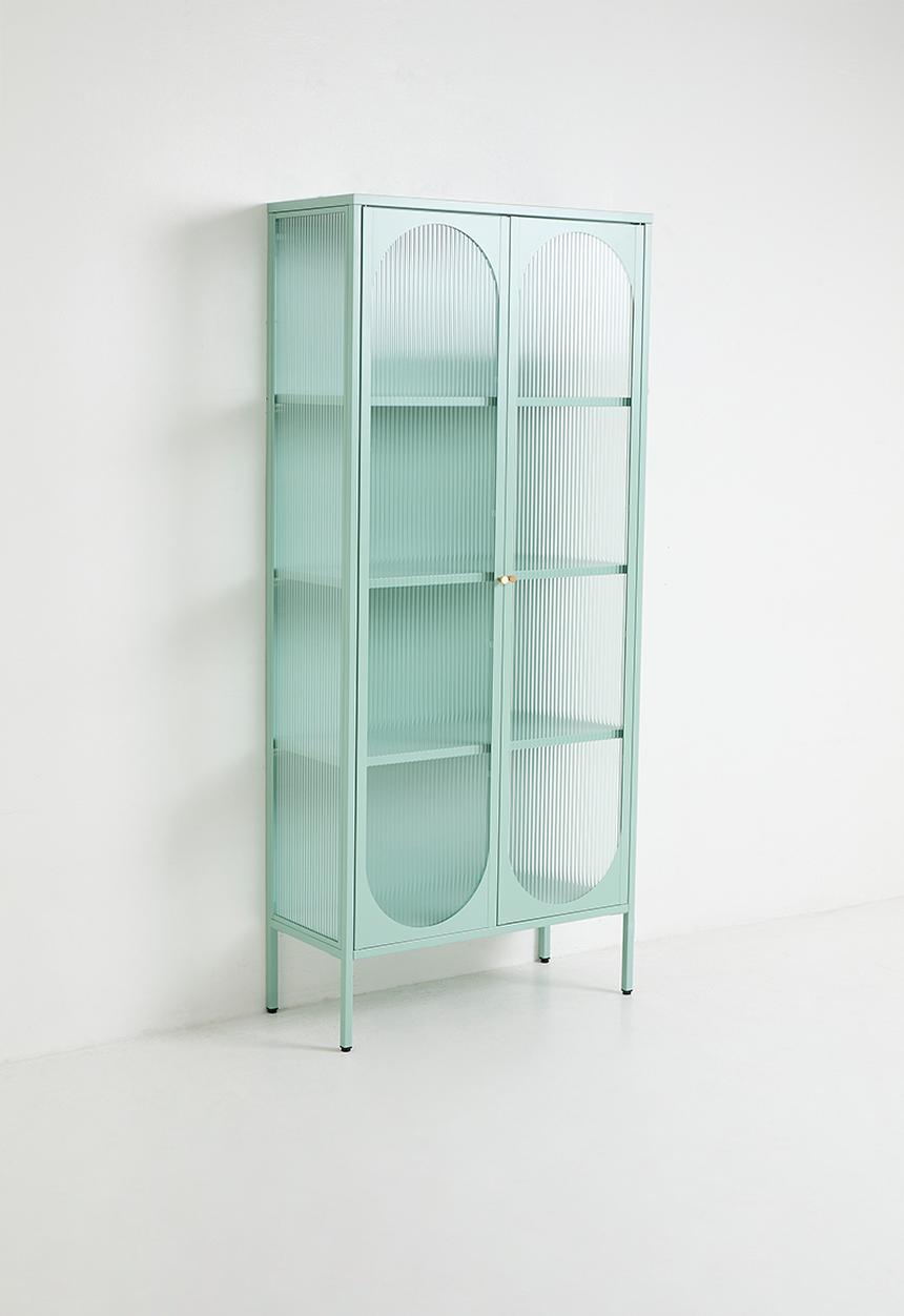 Sixth Floor - Obsidian Display Cabinet - Sage