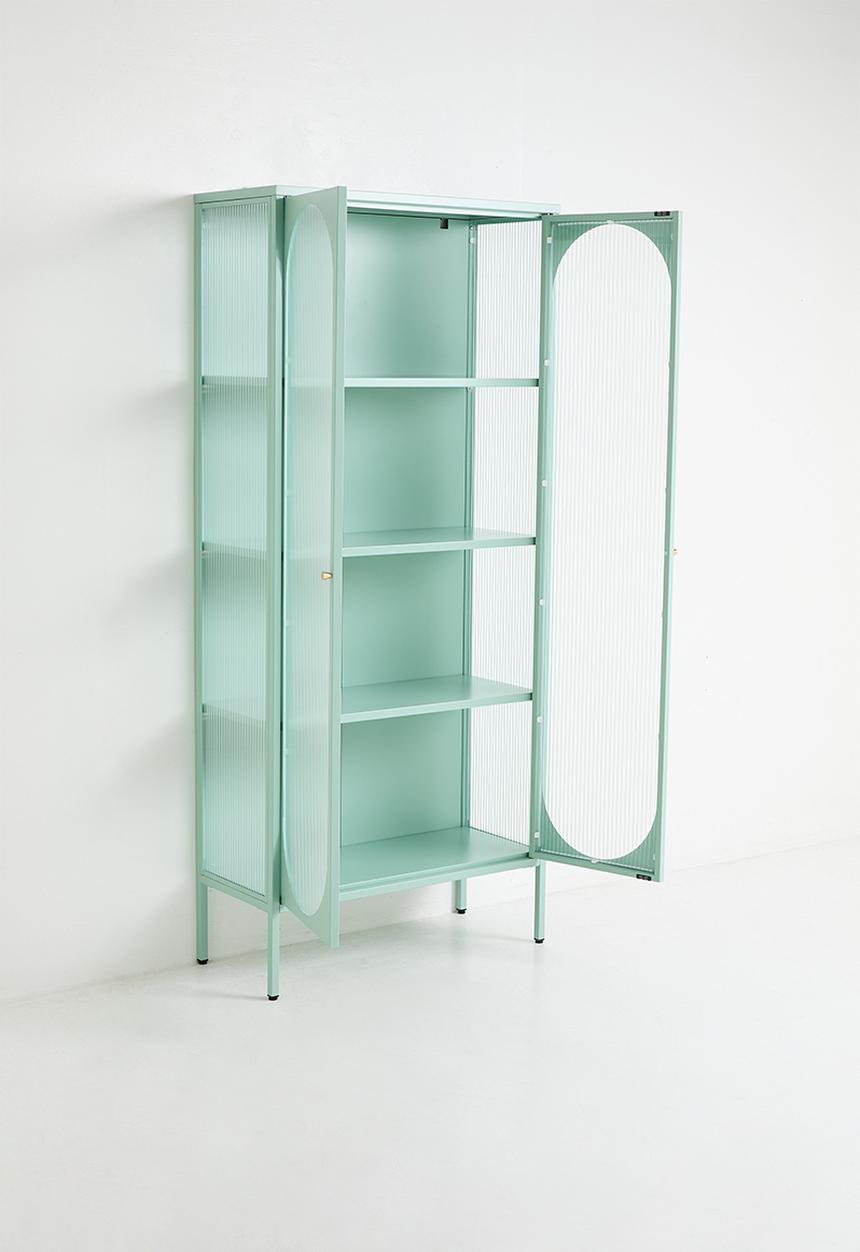 Sixth Floor - Obsidian Display Cabinet - Sage