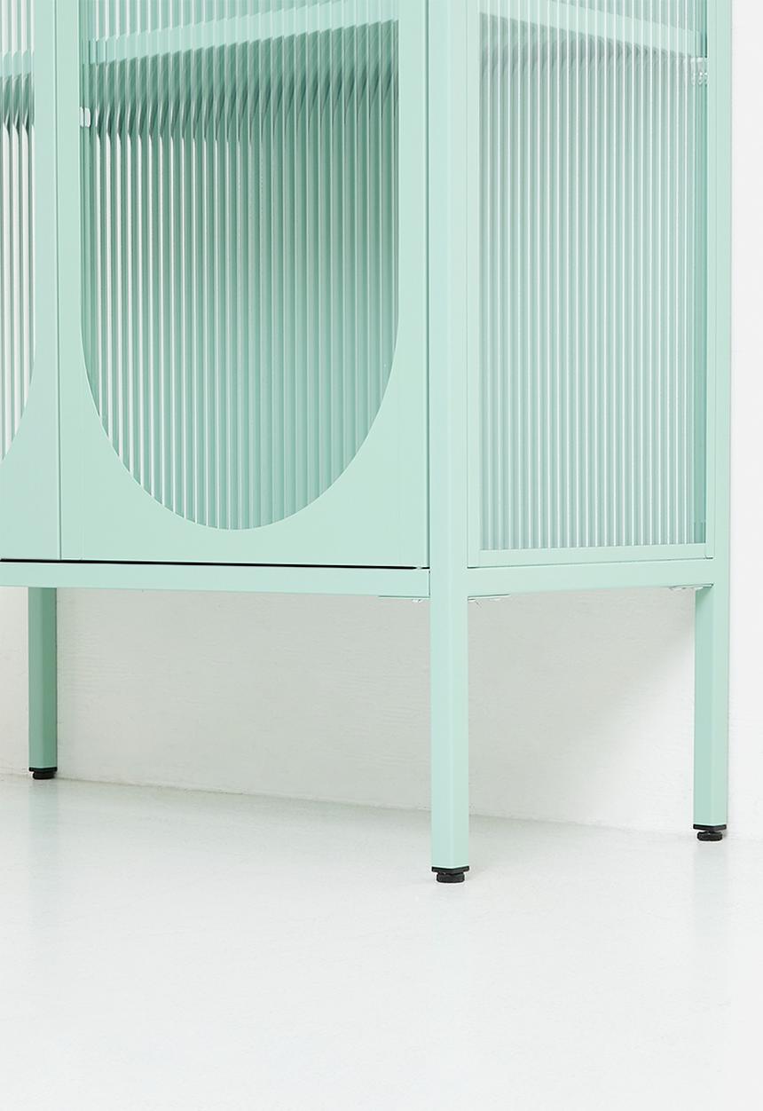 Sixth Floor - Obsidian Display Cabinet - Sage