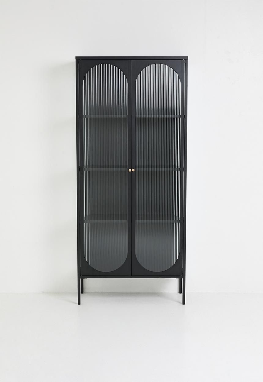 Sixth Floor - Obsidian Display Cabinet - Black