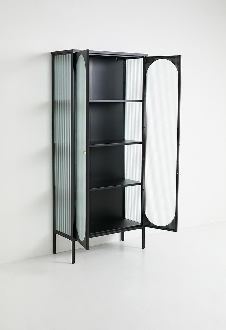 Sixth Floor - Obsidian Display Cabinet - Black