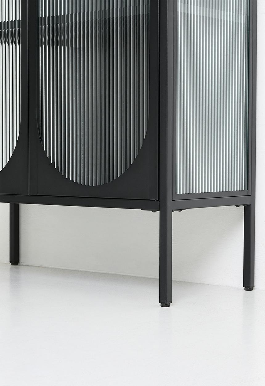 Sixth Floor - Obsidian Display Cabinet - Black