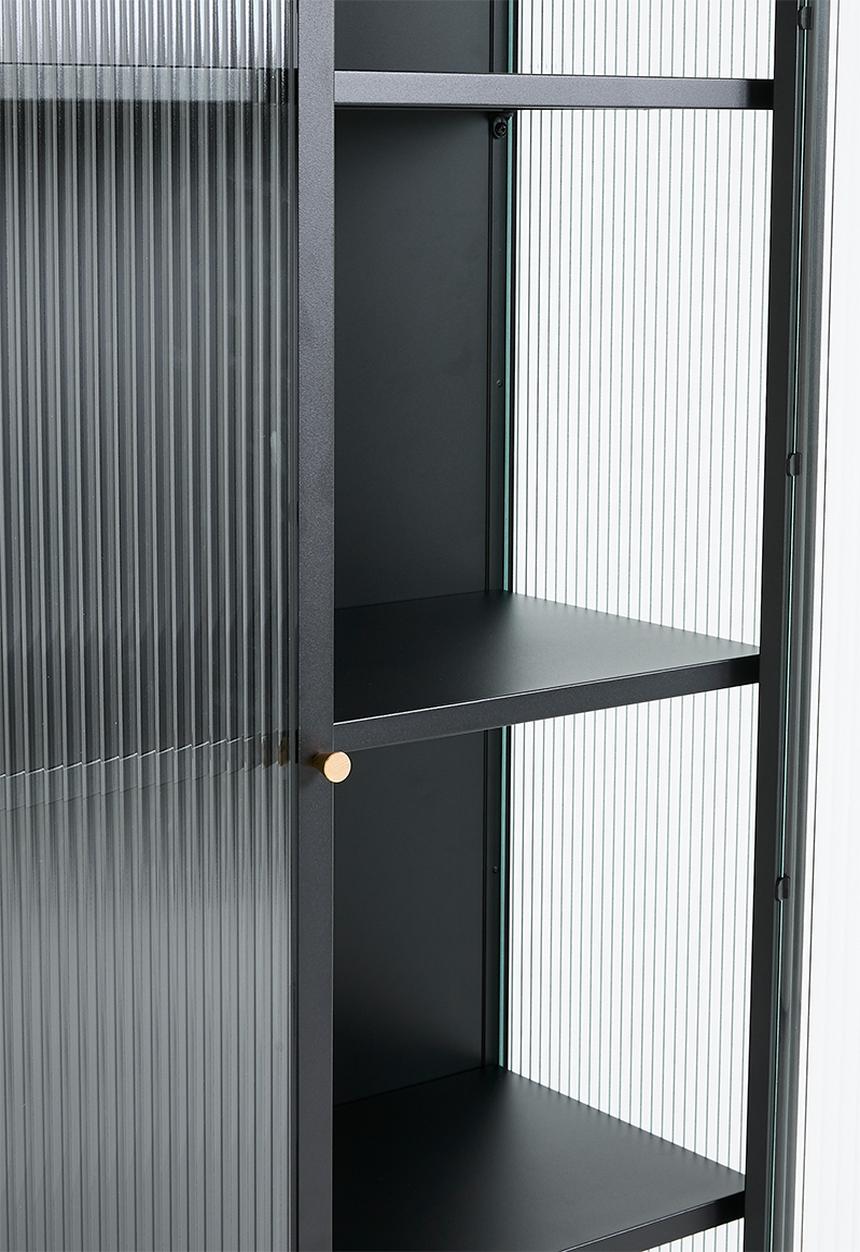 Sixth Floor - Obsidian Display Cabinet - Black