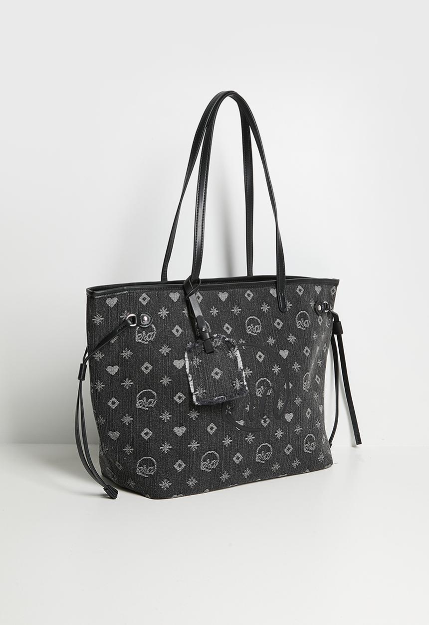 ERA by DJ Zinhle - Muse Denim Bag  - Black And Denim
