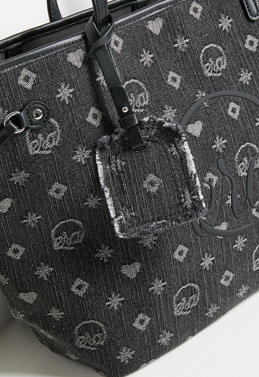 ERA by DJ Zinhle - Muse Denim Bag  - Black And Denim