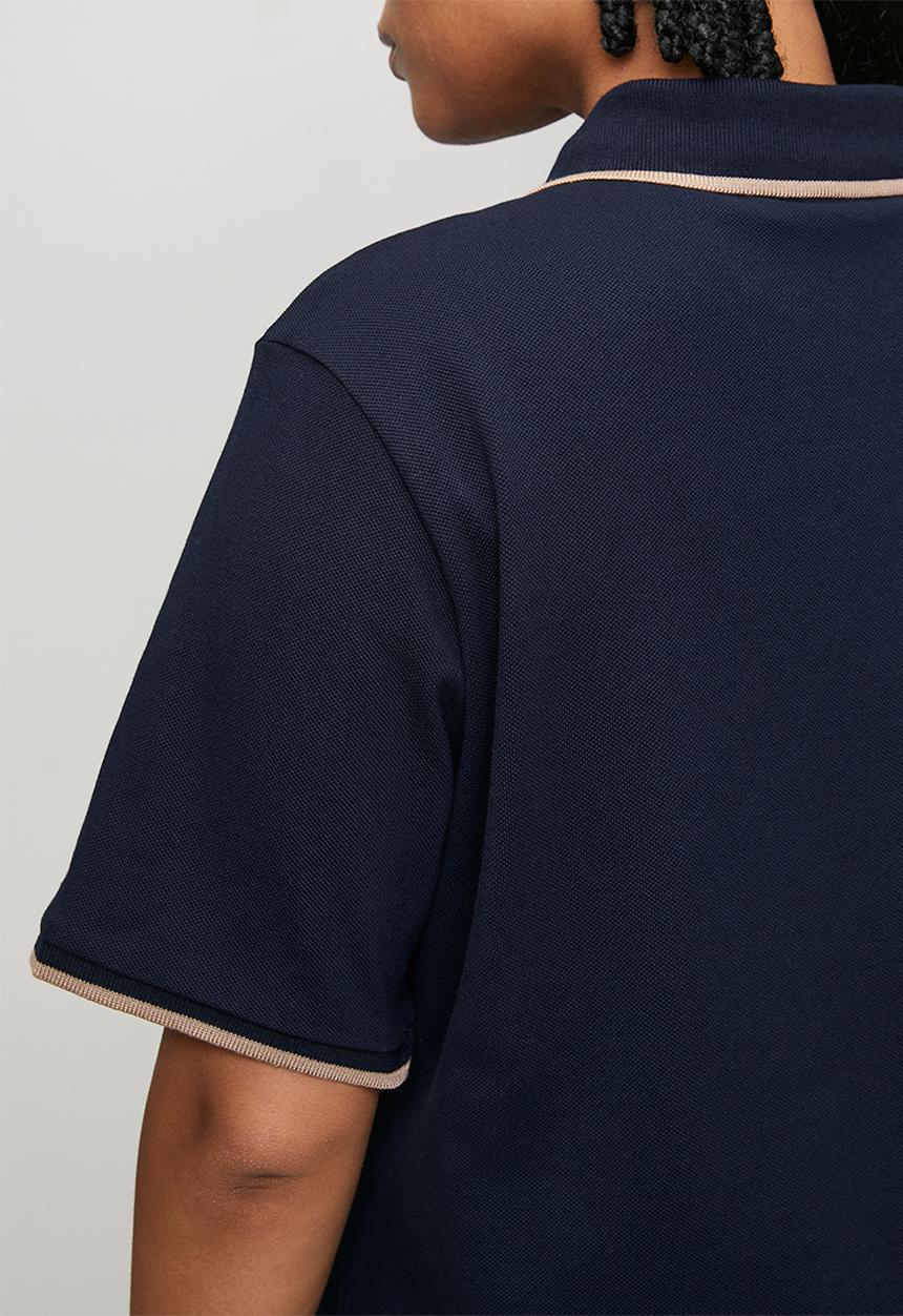 POLO - Wmn leah short sleeve golfer dress - navy