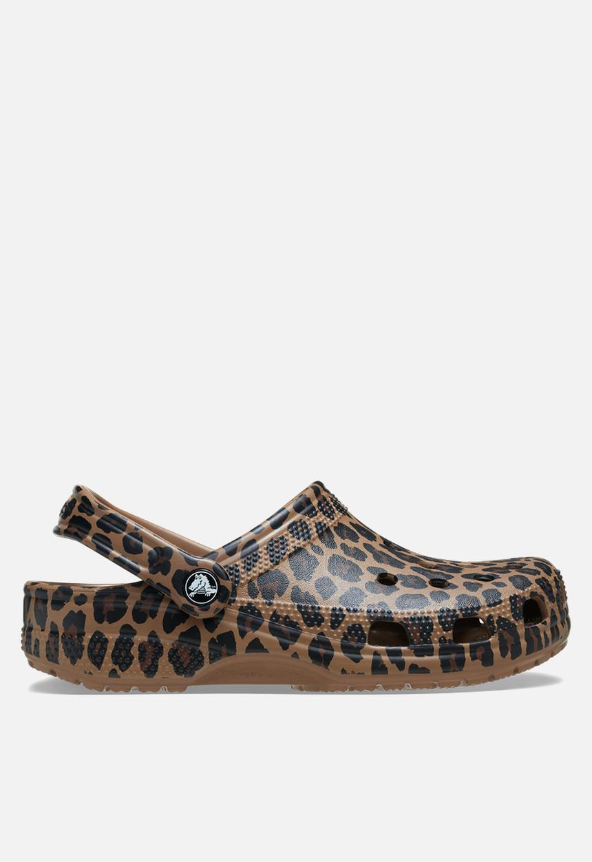Crocs - Classic Animal Clog Clog - Sepia/Leopard