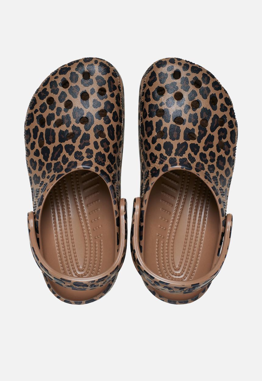 Crocs - Classic Animal Clog Clog - Sepia/Leopard