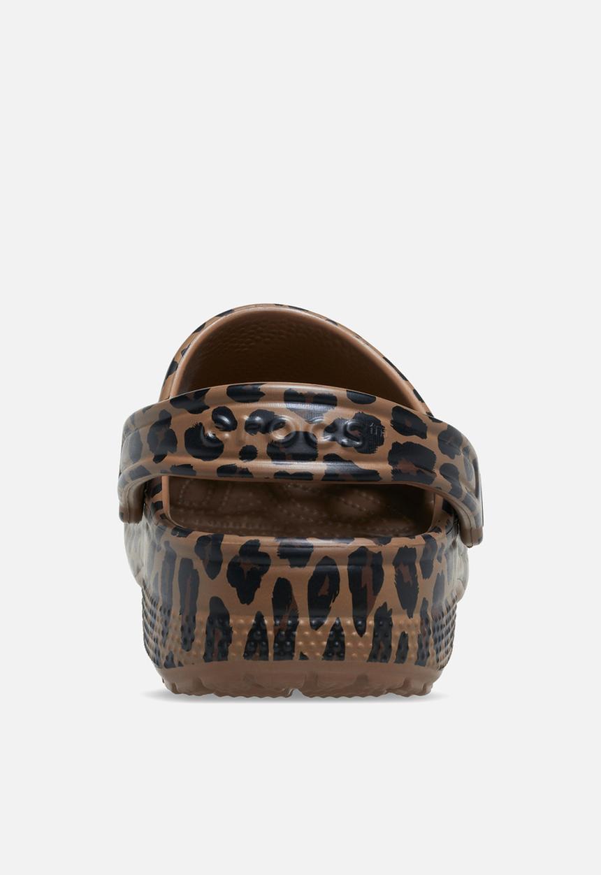 Crocs - Classic Animal Clog Clog - Sepia/Leopard