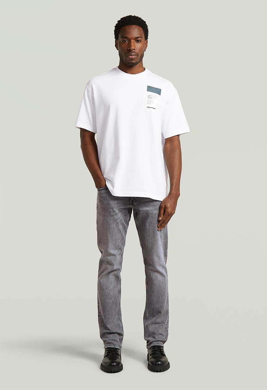 G-STAR - Multi Chest Badge Relaxed R T - White
