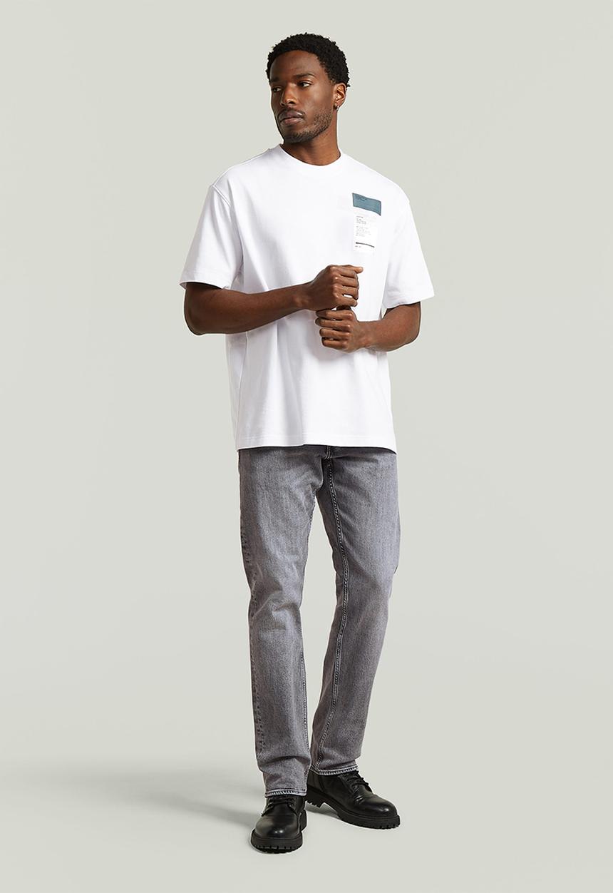 G-STAR - Multi Chest Badge Relaxed R T - White