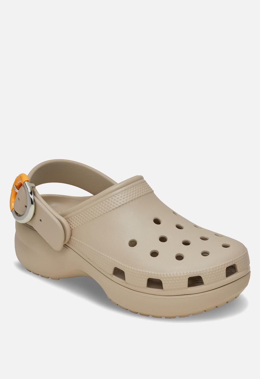 Crocs - Cls Platform Dipped Buckle Clg Clog - Dulcé