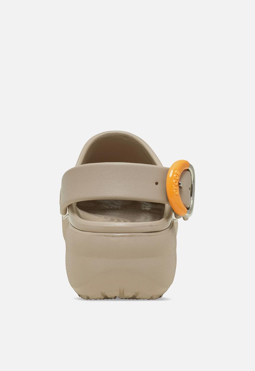Crocs - Cls Platform Dipped Buckle Clg Clog - Dulcé