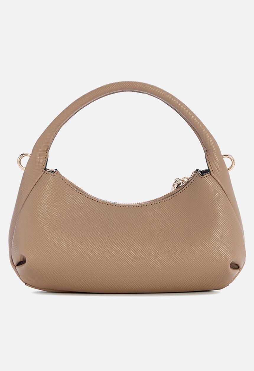 GUESS - Gilda Mini Hobo Bag- Beige