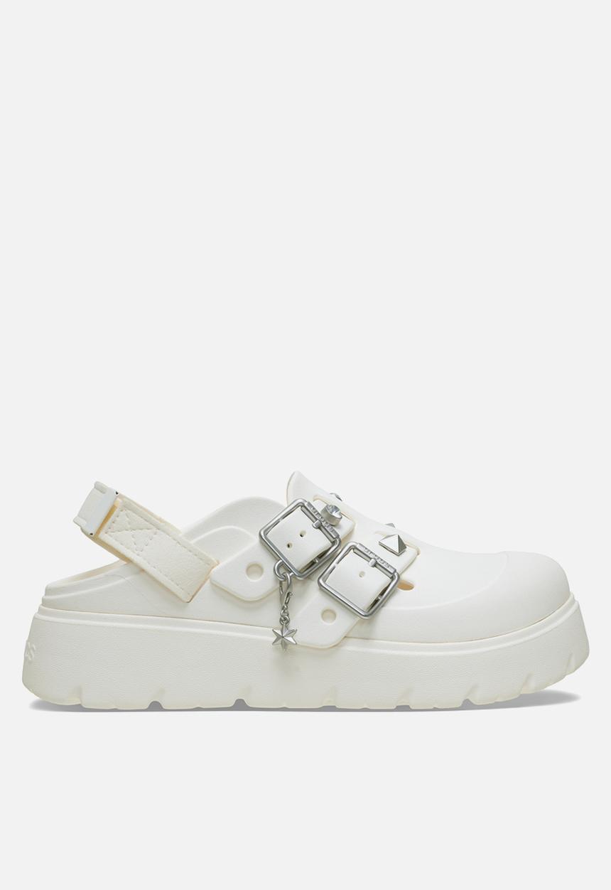 Crocs - Loaferette Star Studded Clog Clog - Chalk