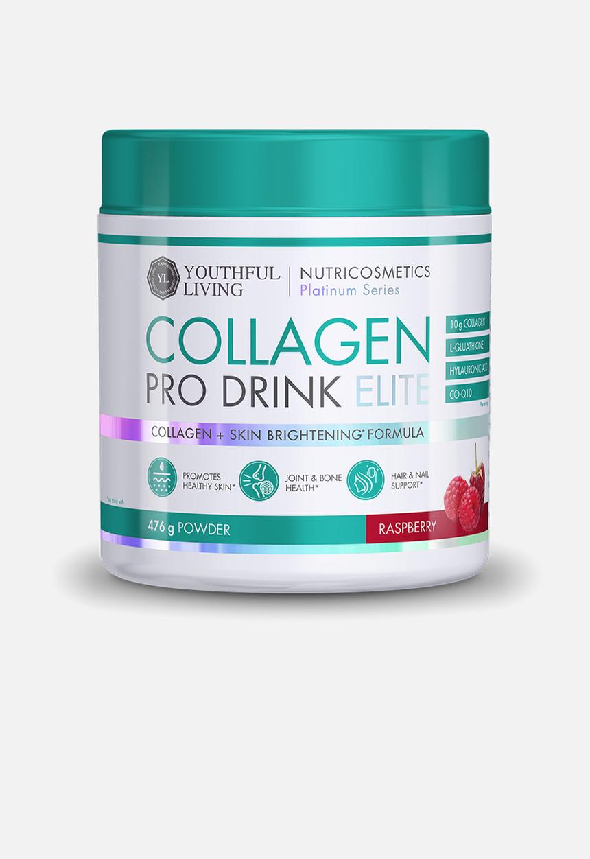 Youthful Living - Collagen Pro Drink 476g -Raspebrry