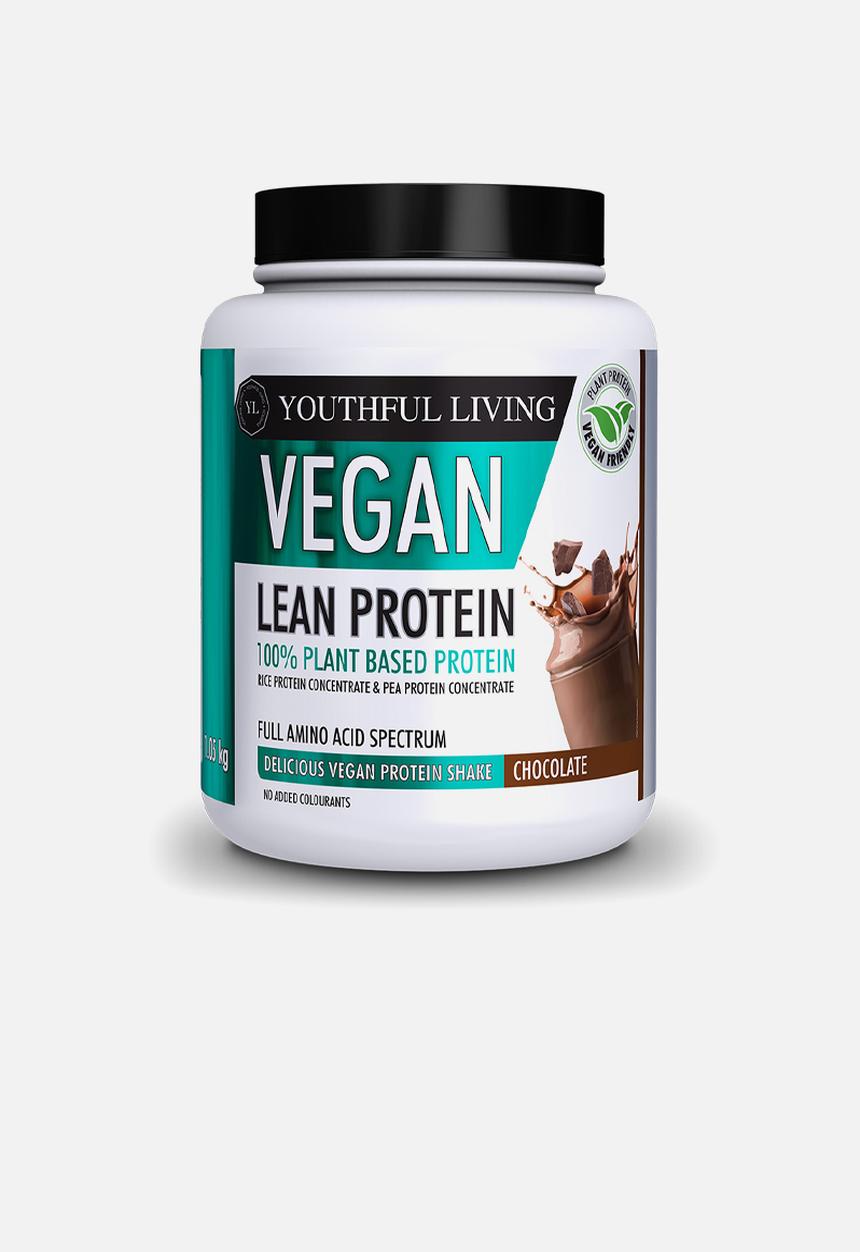 Youthful Living - Vegan Lean Protein 1.05kg -Chocolate