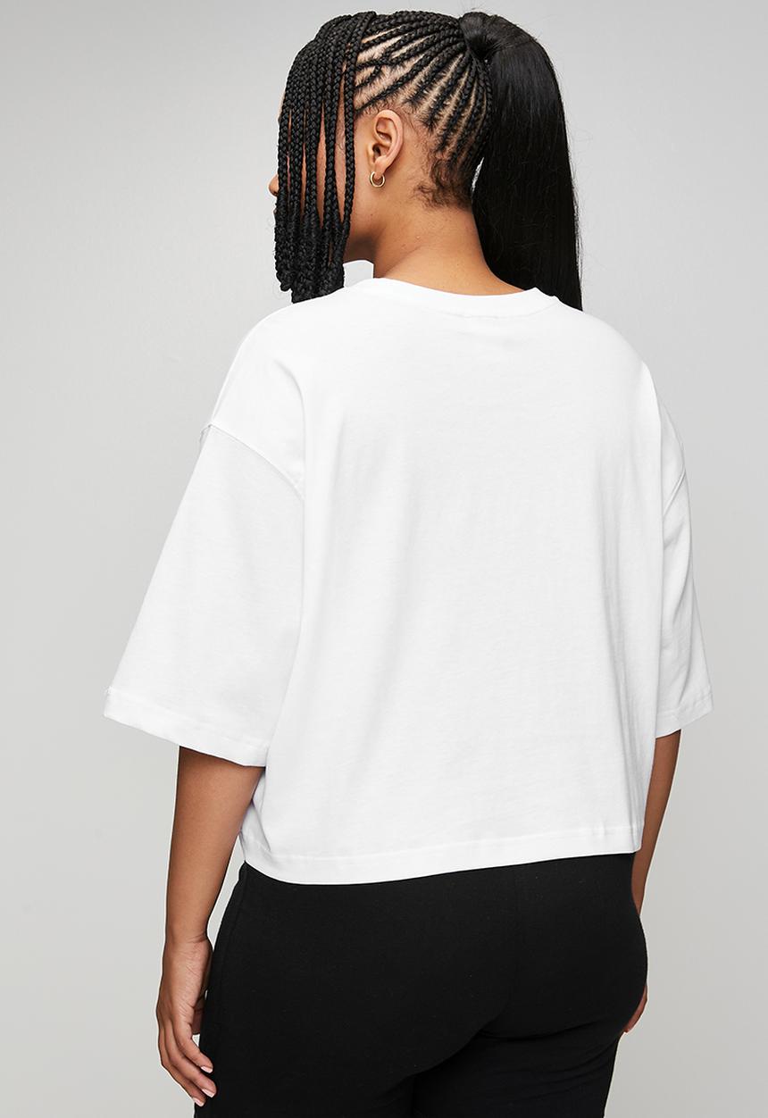 adidas Originals - Plus ess crop tee w s26 tee - white