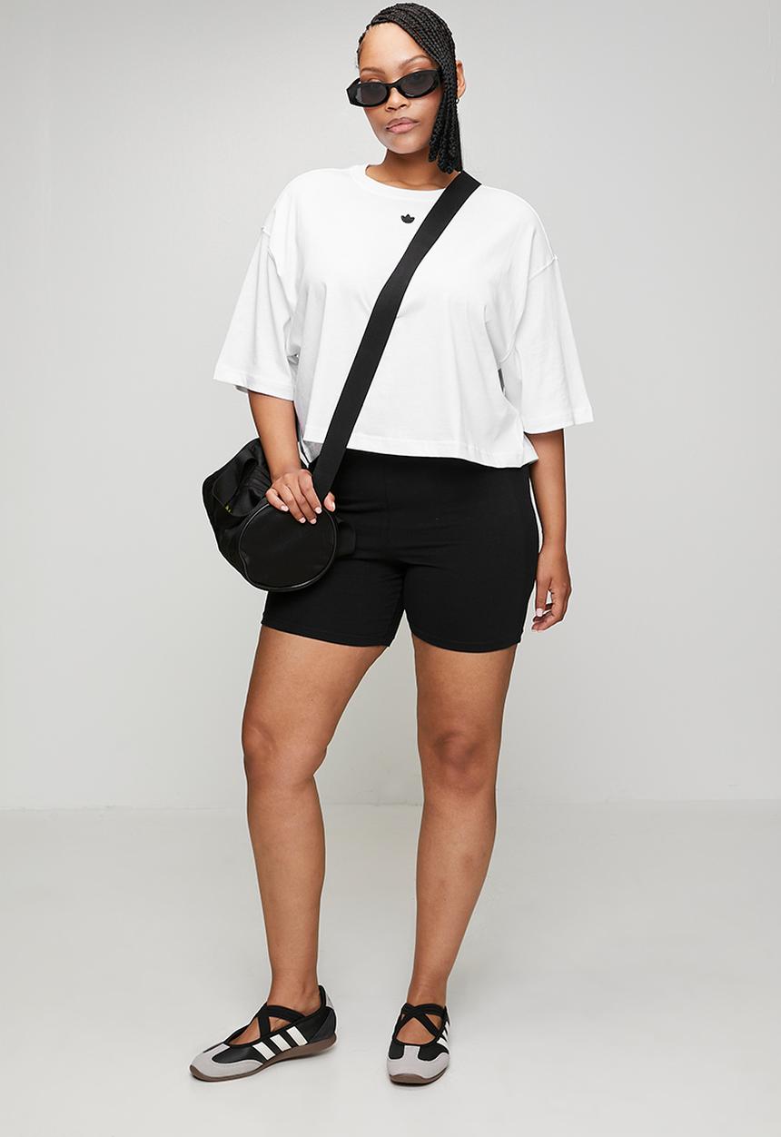 adidas Originals - Plus ess crop tee w s26 tee - white